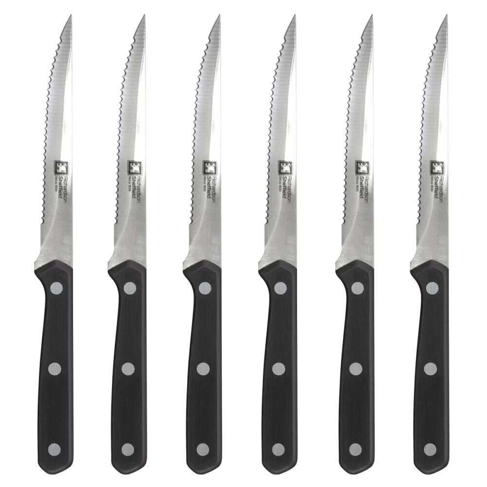 CUCINA Set 6 coltelli bistecca