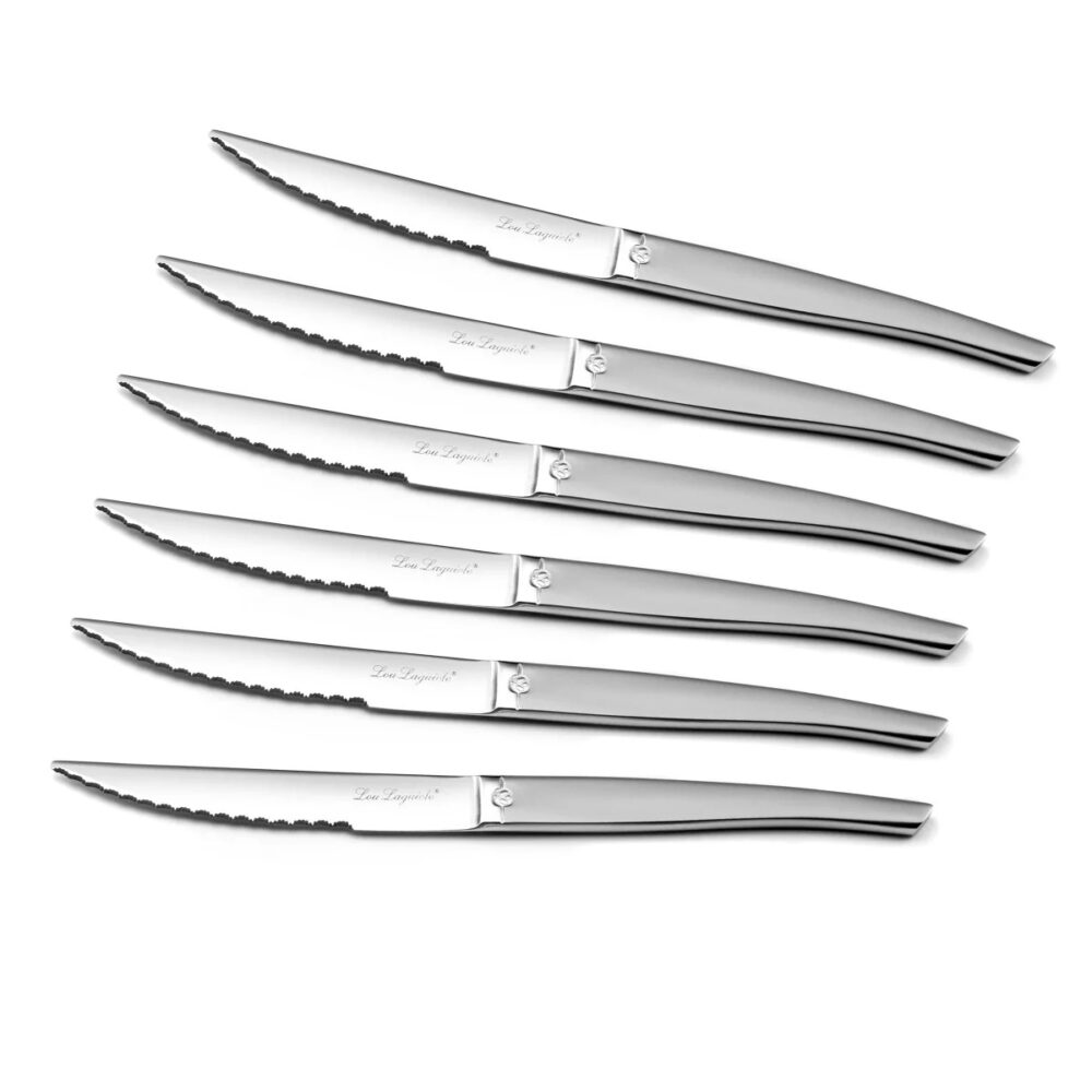 JET SATINATO Set 6 coltelli bistecca