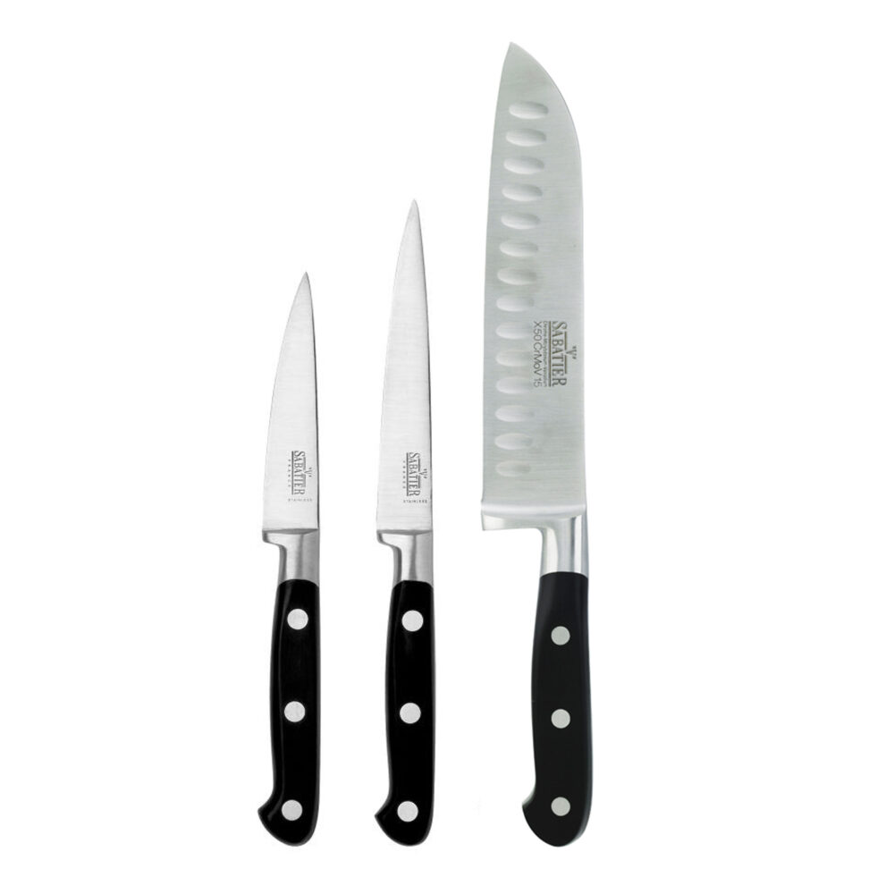 V SABATIER LIFE Set 3 coltelli cucina